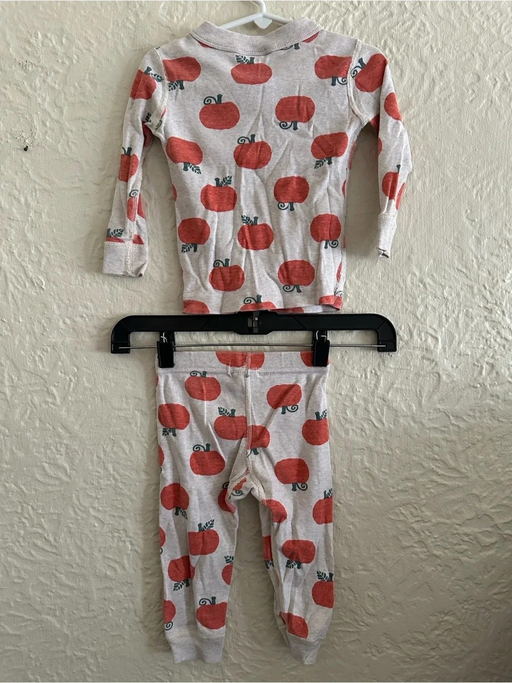 Hanna Andersson Halloween Long John Pajama Set Jack O Lanterns